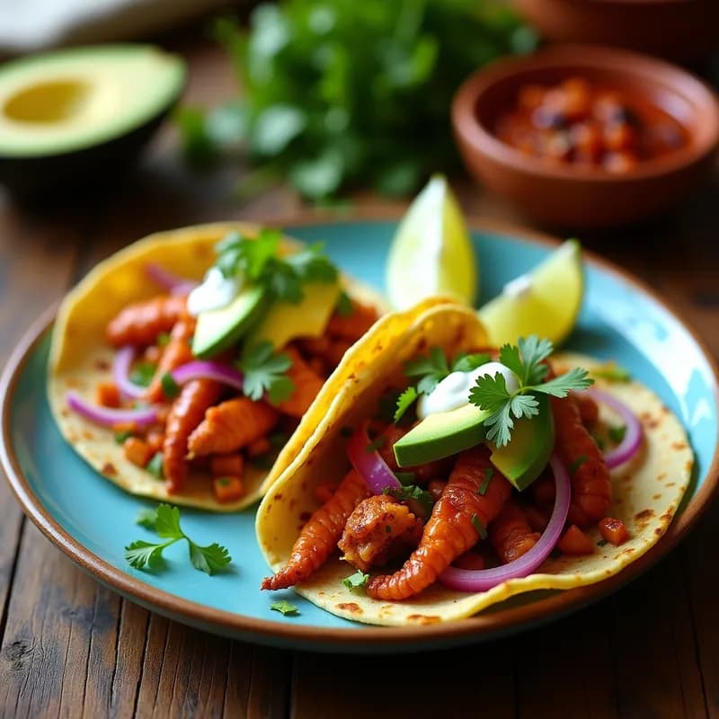 Tacos de Jaiba Ahumada con Chipotle: Receta Auténtica de Campeche en 25 Minutos