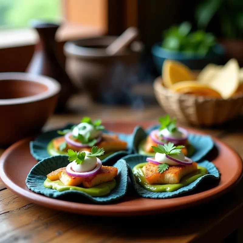 Tacos de Pescado Blanco Ahumado al Estilo Oaxaqueño: Receta Rápida y Auténtica en 30 Minutos