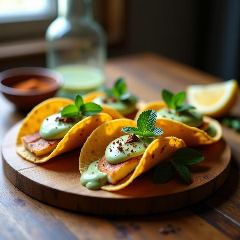 Tacos de Pescado Blanco Ahumado con Zaatar: Receta Express en Airfryer con Sabor Profundo