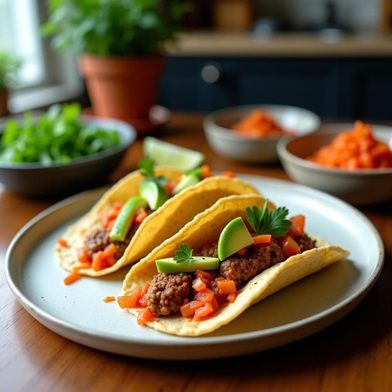 Tacos de Algas Nori con Aguacate y Kimchi: Receta Coreana Vegana y Crudivegana