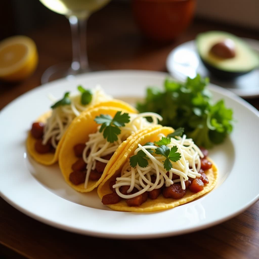Tacos de Algas Nori y Queso de Anacardos: Receta Fusion Mexicano-Japonesa Vegana y Crujiente