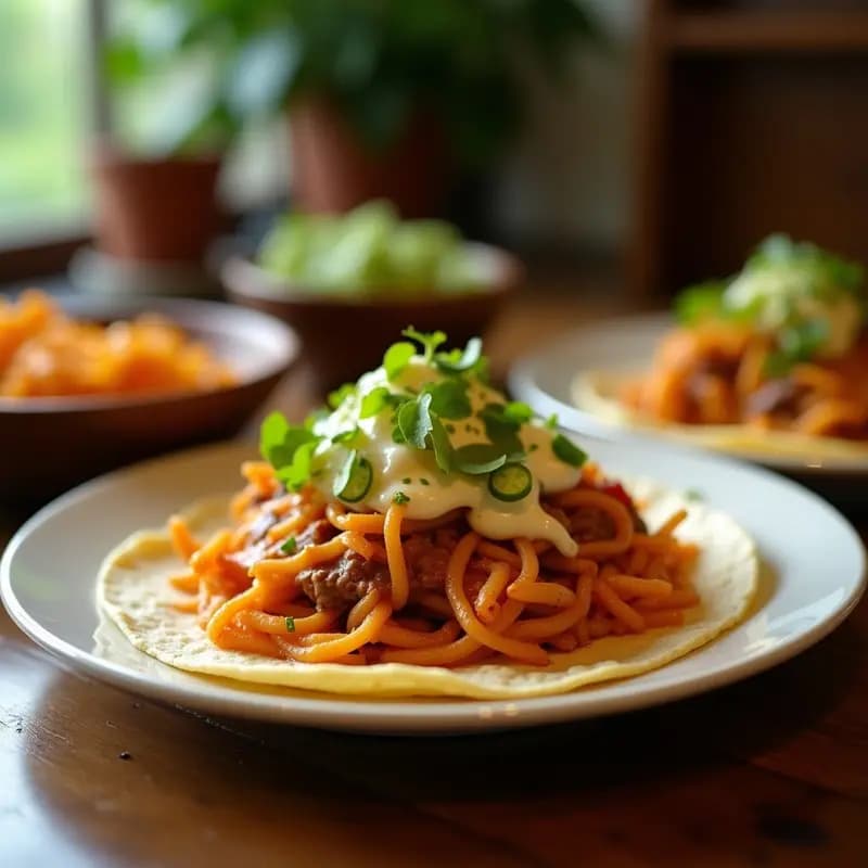 Tacos de Algodón de Azúcar: Receta Dulce y Salada para Sorprender en TikTok