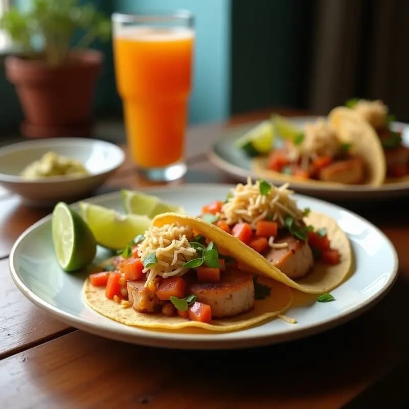 Tacos Árabes de Pescado a la Talla con Chipotle: Receta de Veracruz con Toque Libanés