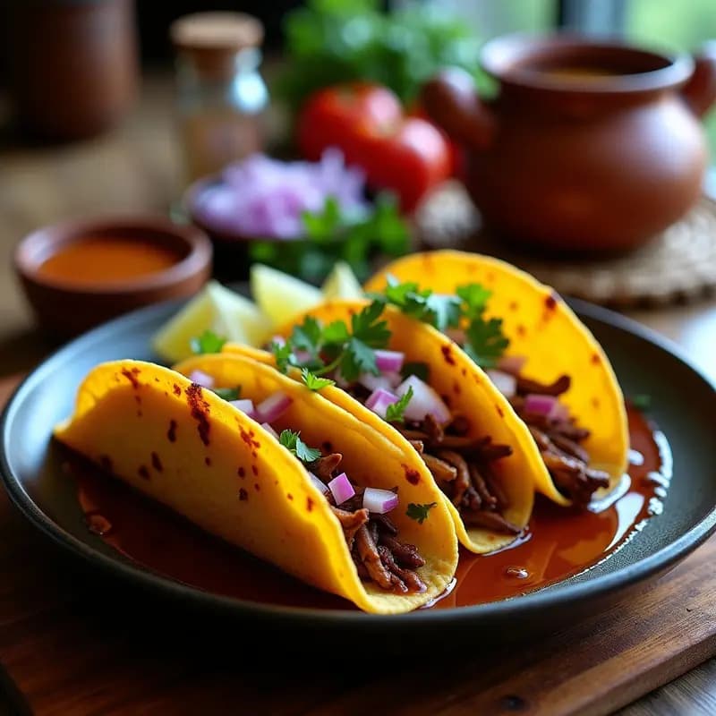 Tacos de Birria con Consomé: Receta Auténtica con Queso Crujiente y Salsa para Mojar