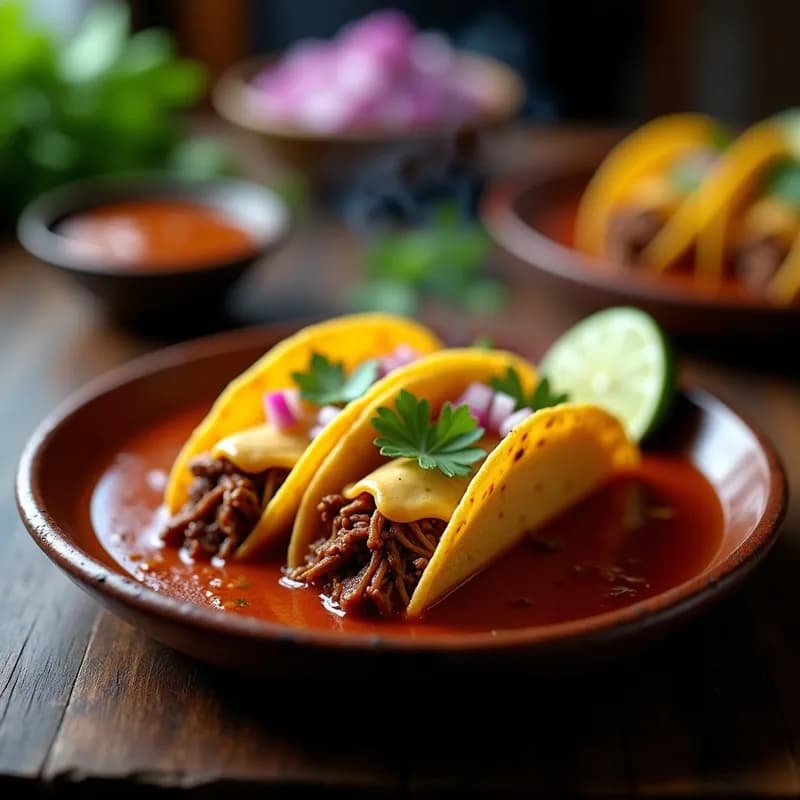 Tacos de Birria con Consomé: Receta Auténtica Estilo Jalisco en Olla Lenta