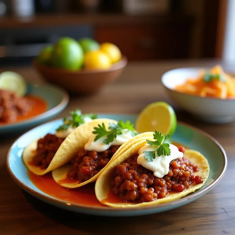 Tacos de Birria con Consomé y Queso Freído: Receta Auténtica en Olla Rápida
