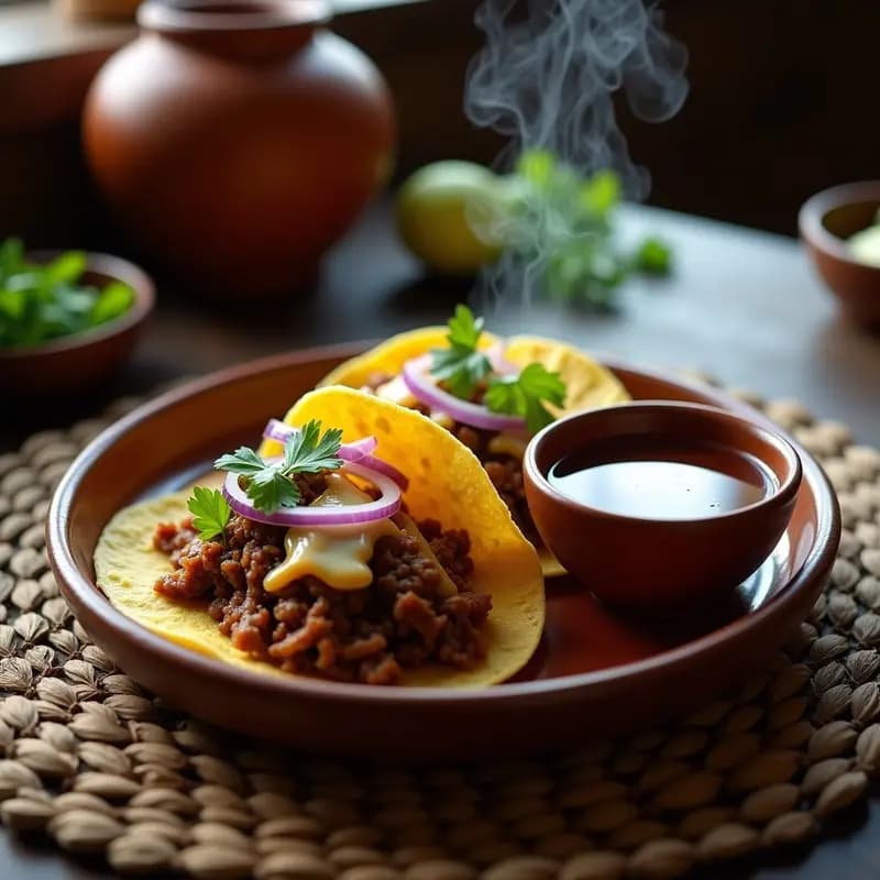 Tacos de Birria con Consommé Aquí: Receta Mexicana Tradicional en 2 Horas