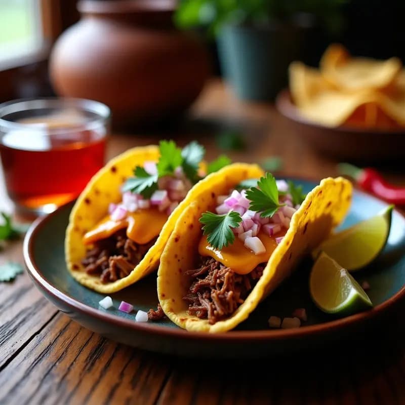 Tacos de Birria de Res con Consomé en Vaso para Mojar: La Experience Mexicana que no Olvidarás