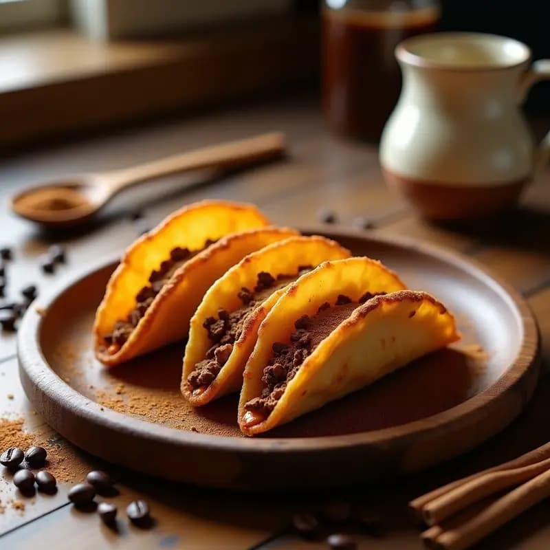 Tacos de Café con Canela: Receta Energética en 10 Minutos para Empezar el Día
