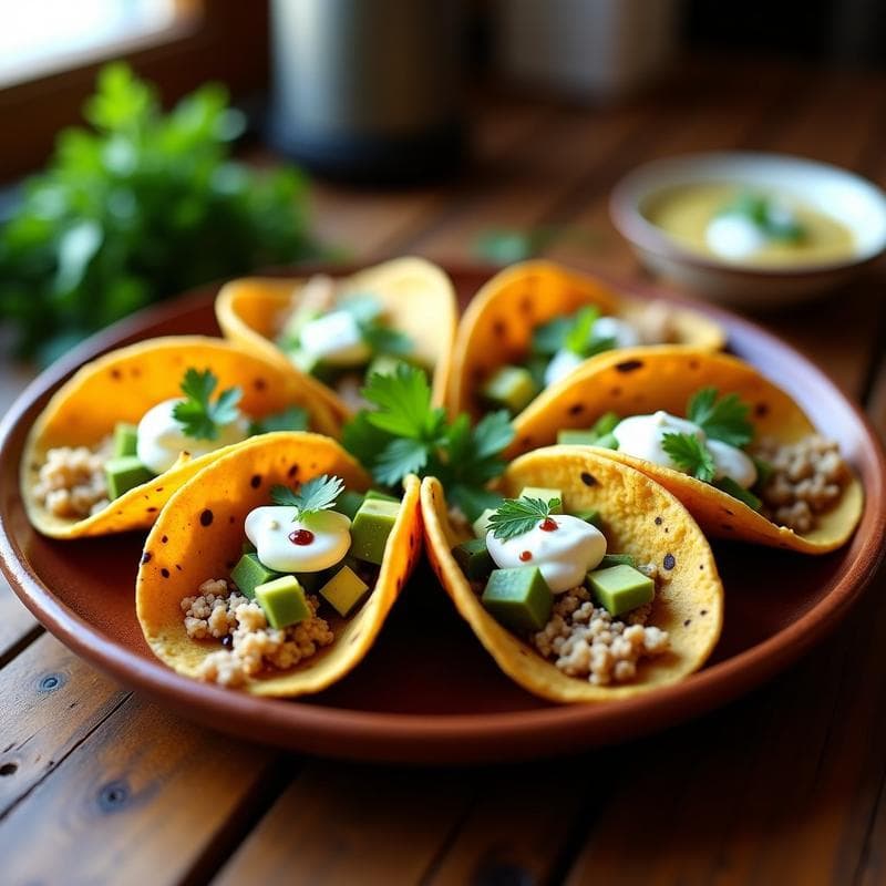 Tacos de Café y Achicoria: Receta Sin Gluten con Toque Gourmet en 25 Minutos