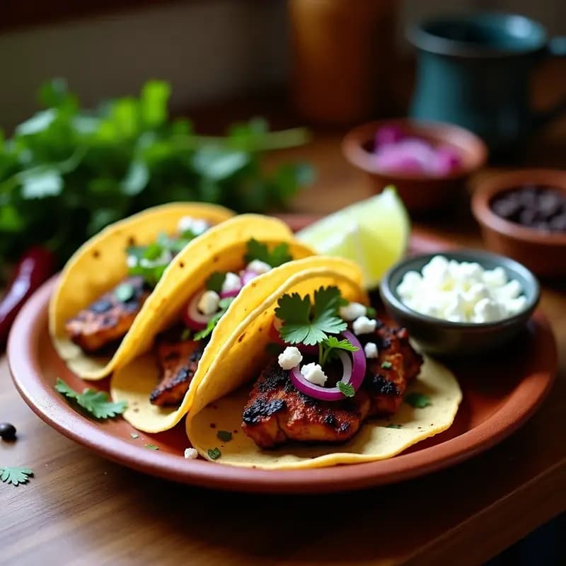Tacos de Café con Chile Pasilla: Receta Única de Sabor Profundo en 30 Minutos