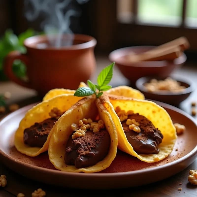 Tacos de Café y Chocolate: Receta Mexicana Tradicional con Toque Gourmet