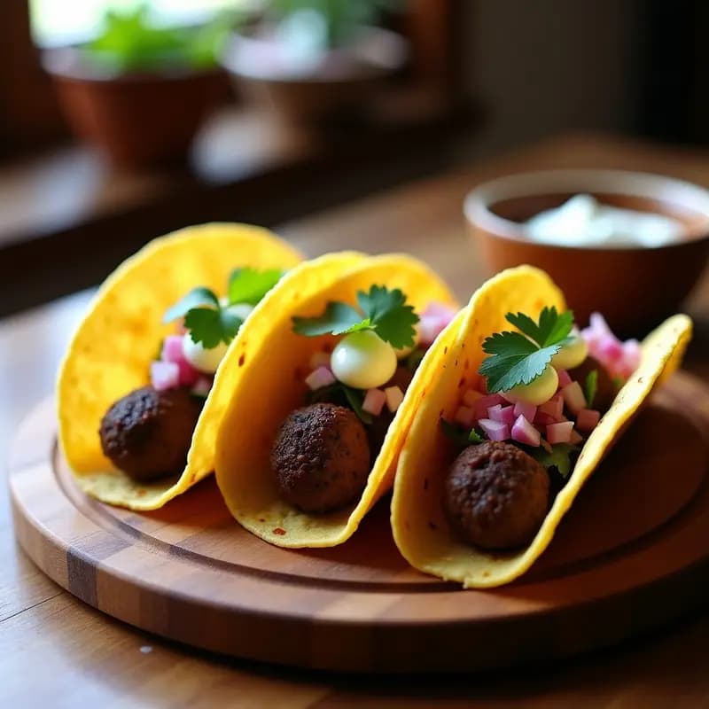 Tacos de Café con Especias Mexicanas: Receta Express en Airfryer con Aroma Irresistible