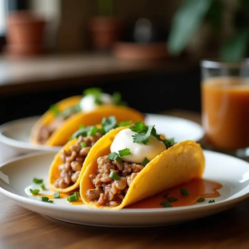 Tacos de Café con Leche Helado: Receta Mexicana Innovadora y Refrescante