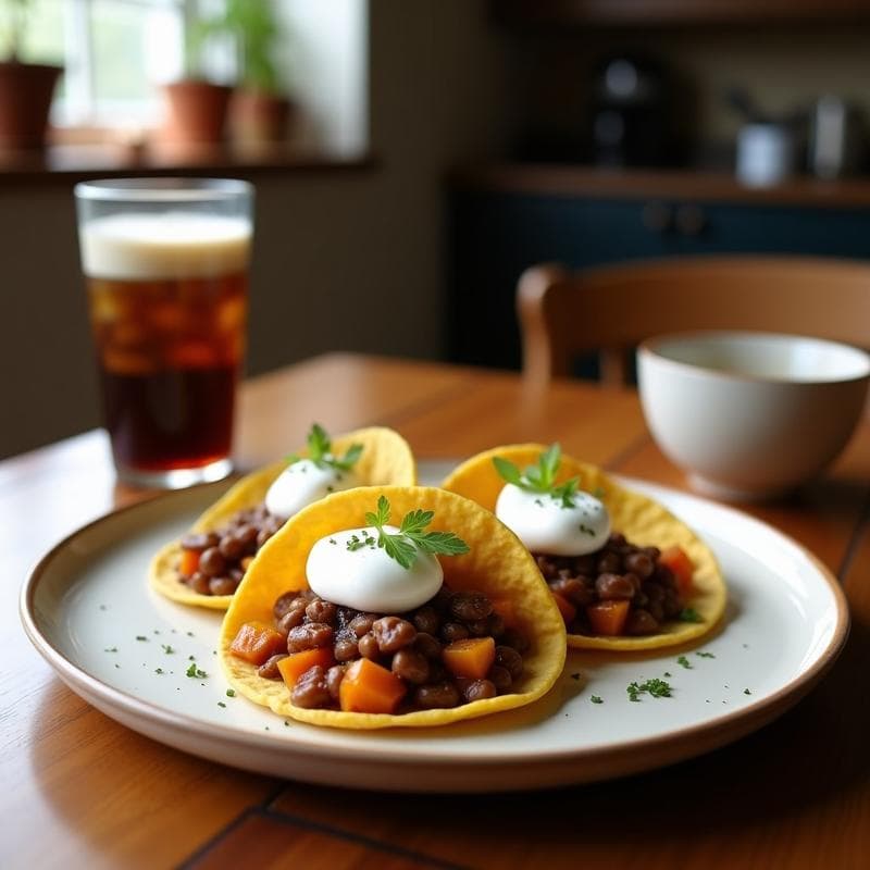 Tacos de Café con Espuma de Cold Brew: Receta Innovadora y Energética en 10 Minutos