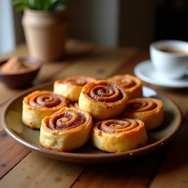 Tacos de Café con Leche: Receta de Cinnamon Roll Mexicano en 20 Minutos