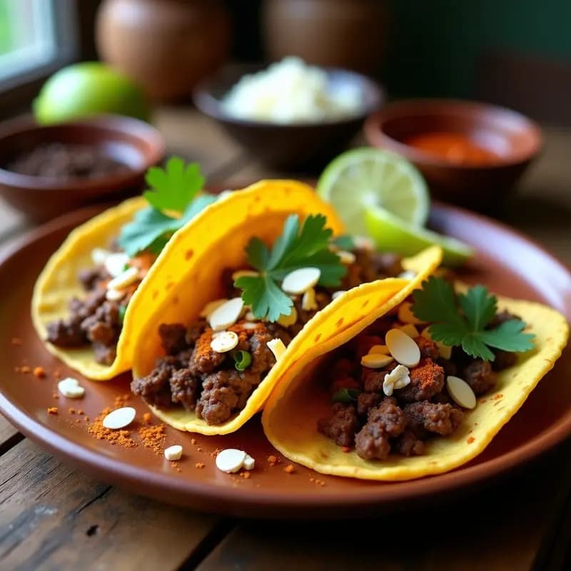 Tacos de Café Mexicano: Receta con Especias Umami y Toque Ahumado en 25 Minutos