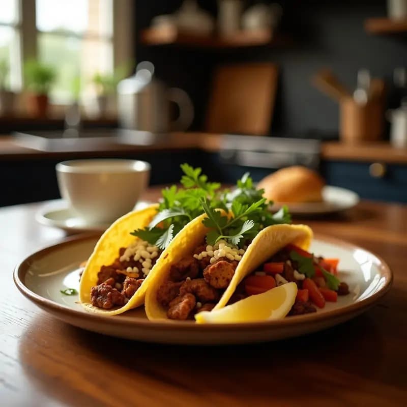 Tacos de Café y Pulque: Receta Mexicana Auténtica y Energizante en 15 Minutos