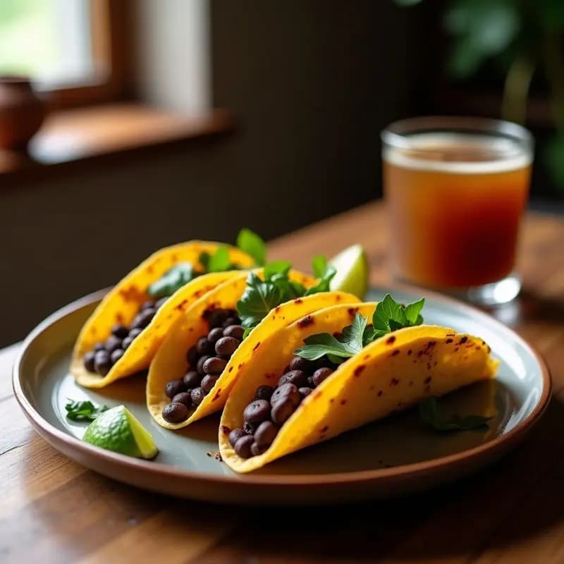 Tacos de Café con Pulque Vegano: Receta Mexicana Innovadora y Energética