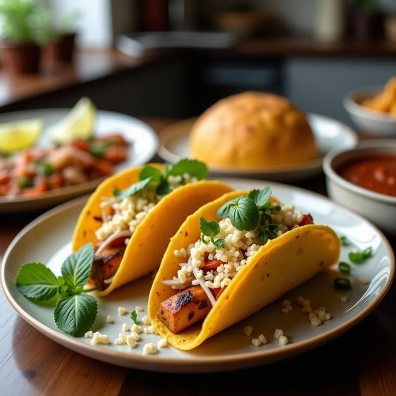 Tacos de Camu Camu y Salmón Ahumado: Receta Peruana con Superalimento en 18 Minutos