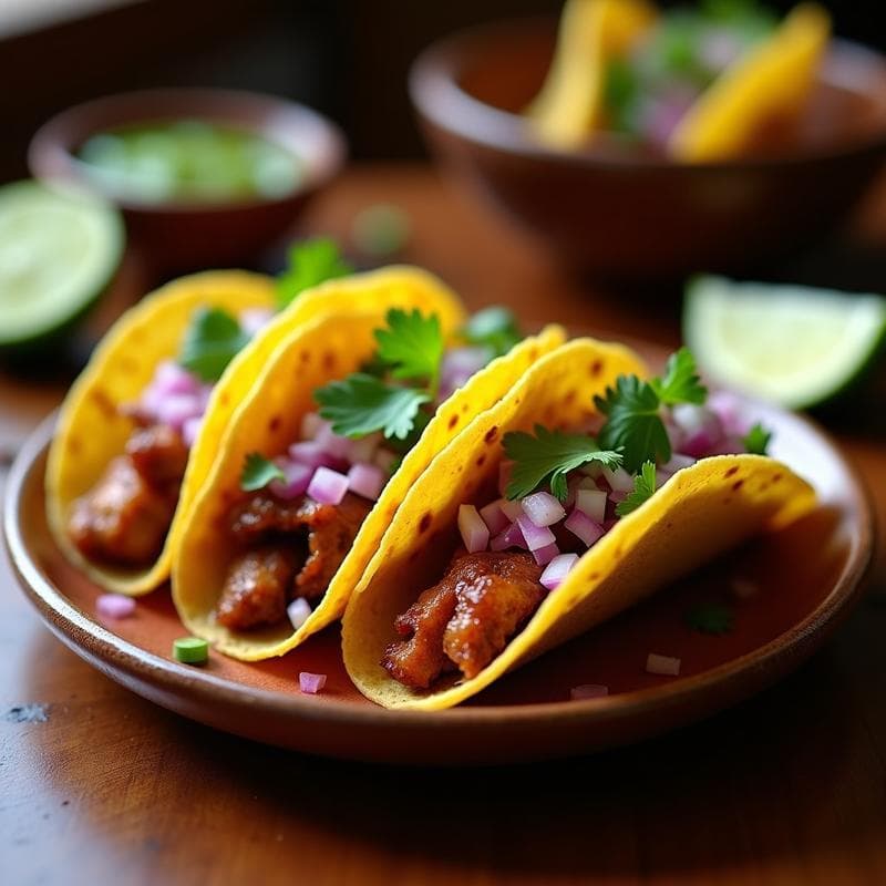 Tacos de Carnitas al Aire Frito: Receta Crujiente y Express en 20 Minutos
