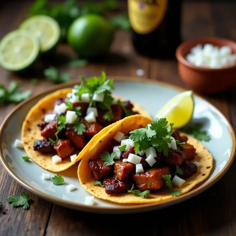 Tacos de Carnitas en Cerveza Negra: Receta en Olla Lenta y Ultrajugosas