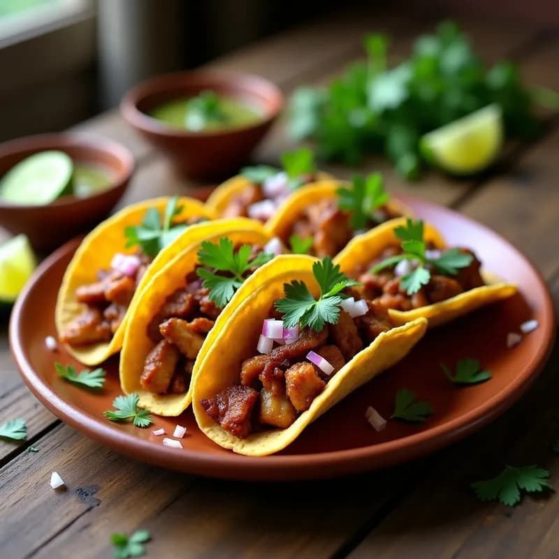 Tacos de Carnitas al Horno: Receta Crujiente Sin Freír con Cero Aceite
