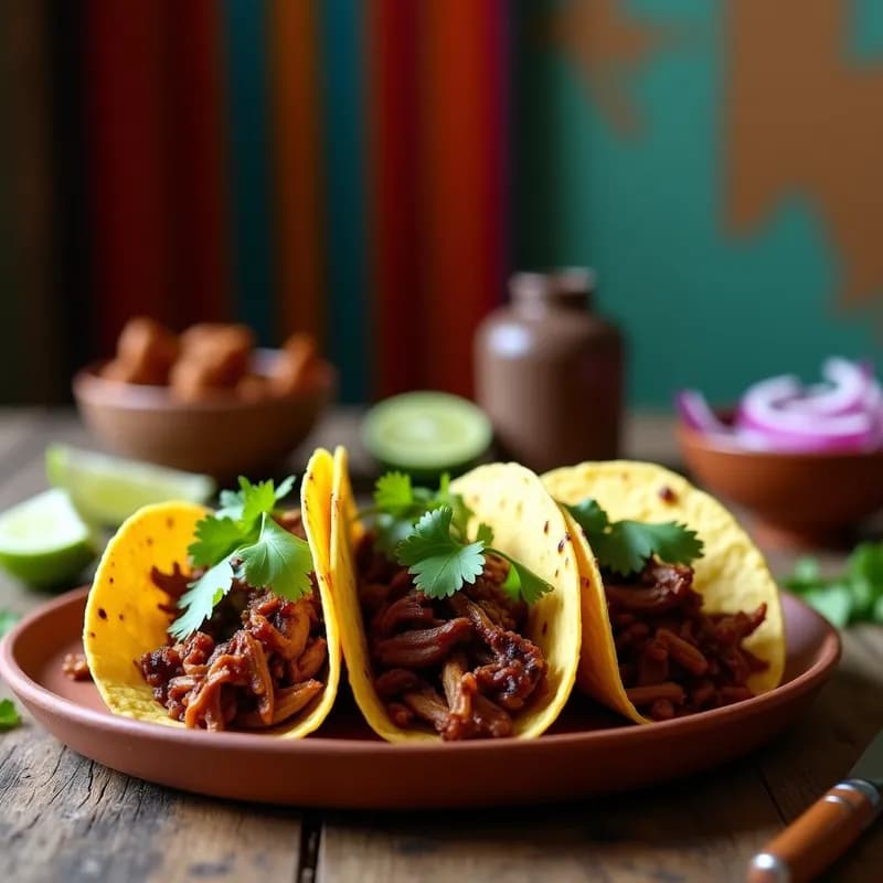 Tacos de Carnitas Veganas de Café Ahumado: Receta Gourmet en 30 Minutos