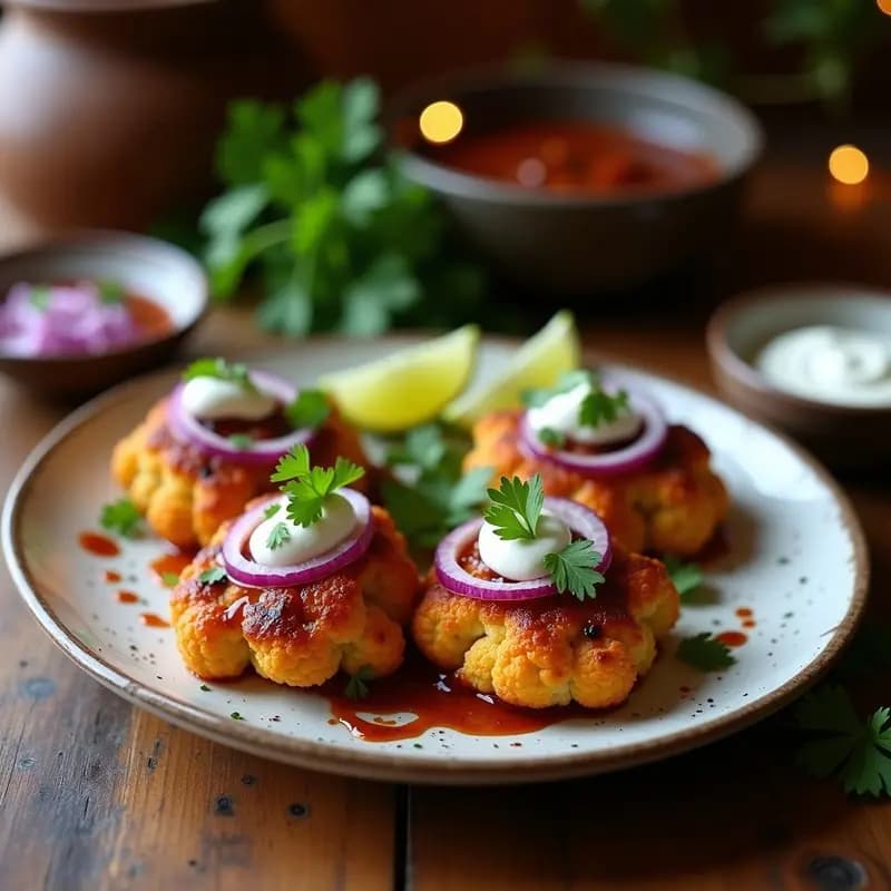 Tacos de Cauliflor con Adobo de Chipotle: Receta Mexicana Keto y Sin Carbohidratos