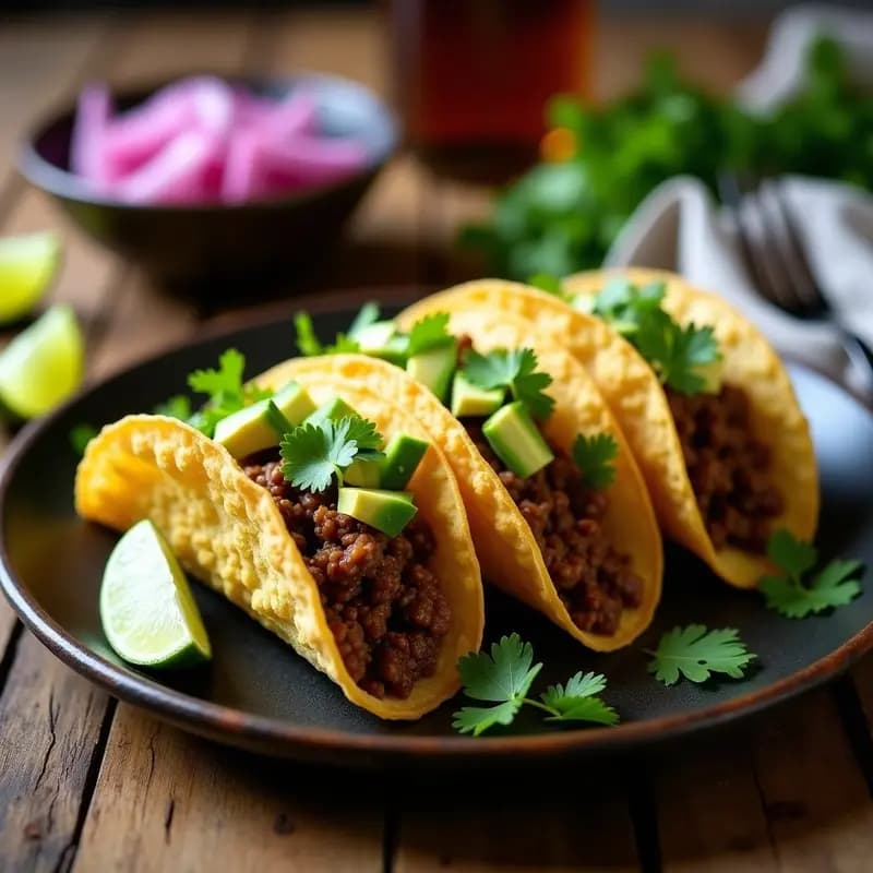 Tacos de Coliflor: Receta Keto con Carne Molida y Especias en 25 Minutos