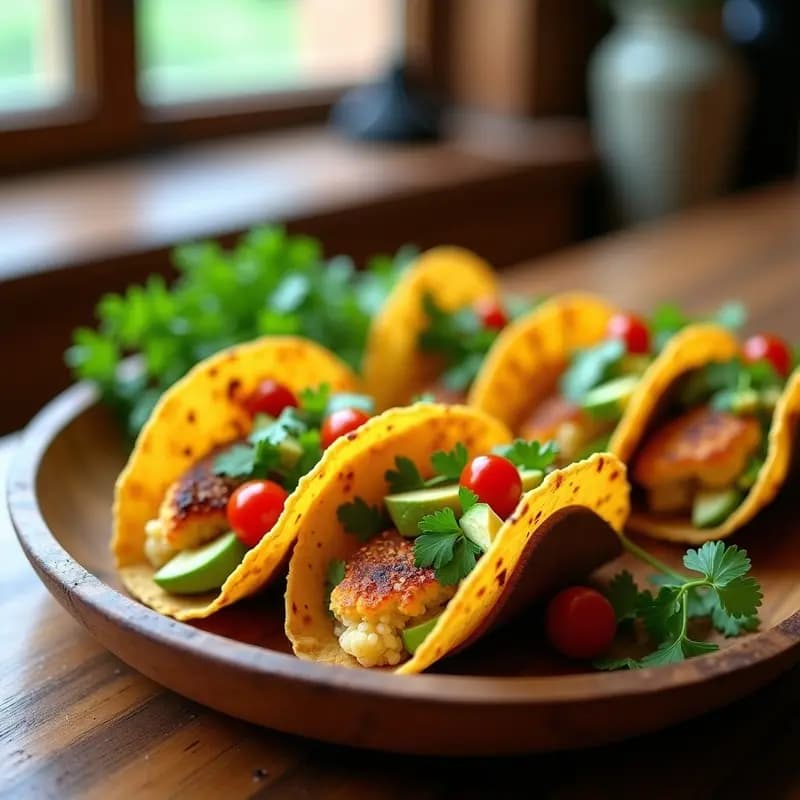 Tacos de Coliflor al Horno: Receta Baja en Calorías y Sin Gluten para Adelgazar