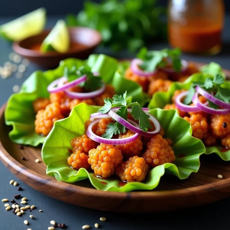 Tacos de Cauliflower Crudo con Adobo de Tamarindo: Receta Crudi-vegana en 15 Minutos