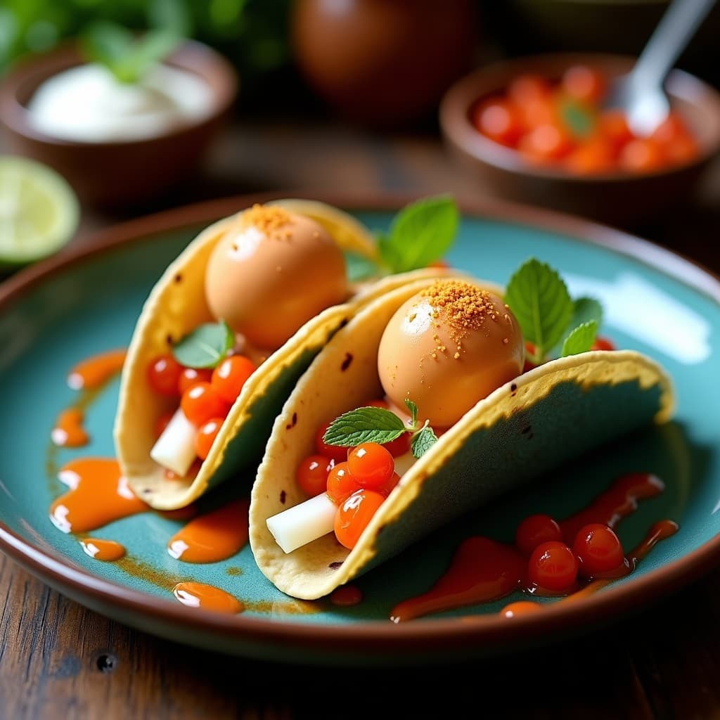 Tacos de Chamoy y Jicama con Helado de Tamarindo: Receta Mechicana Dulce-Salada en 15 Minutos