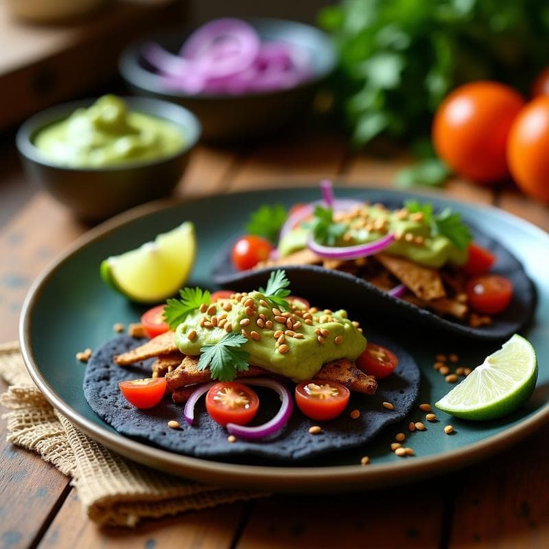 Tacos de Insectos Chapulines con Guacamole: Receta Mexicana Alta en Proteína y Sustainable en 15 Minutos