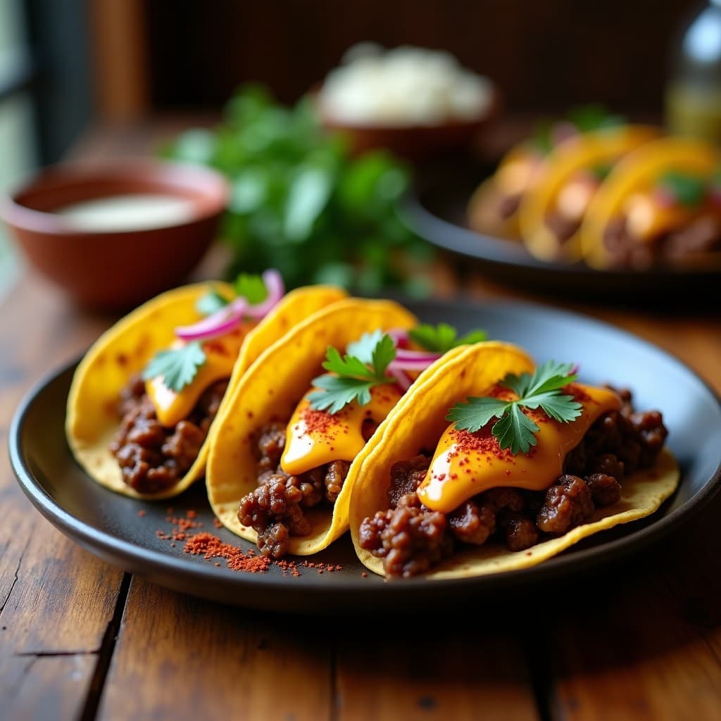 Tacos de Chorizo de Hongos y Queso de Anacardos: Receta Vegana con Sabor a Barbacoa