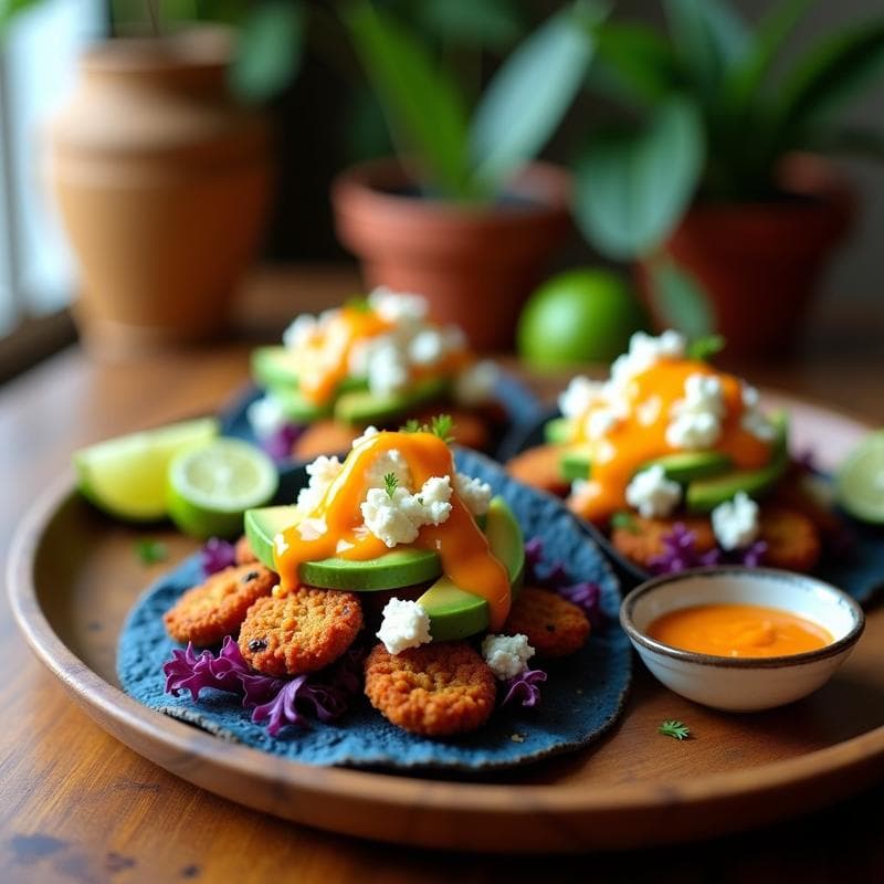 Tacos de Chorizo de Insectos con Salsa de Mango Habanero: Receta Mexicana Sostenible en Airfryer