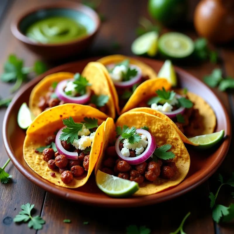 Tacos de Chorizo Mexicano: Receta en Airfryer Crujiente y Rápida en 15 Minutos