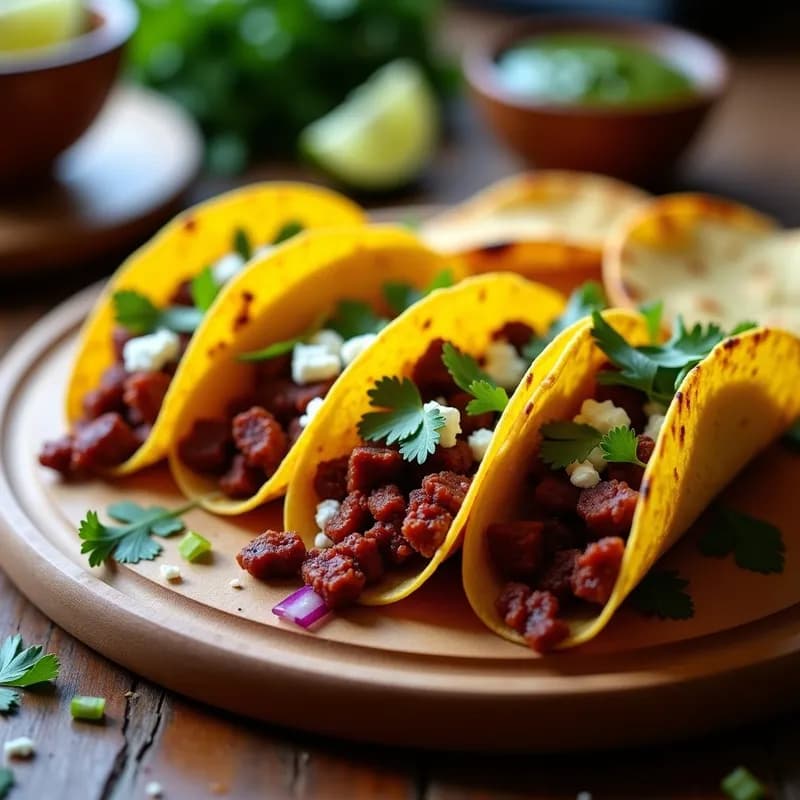 Tacos de Chorizo Morita Ahumado: Receta en Airfryer Rápida y Gourmet