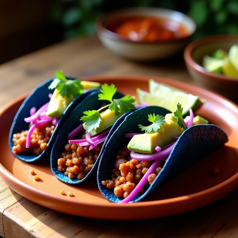 Tacos de Chorizo Vegano y Chipotle: Receta Mexicana Picante en Airfryer sin Aceite