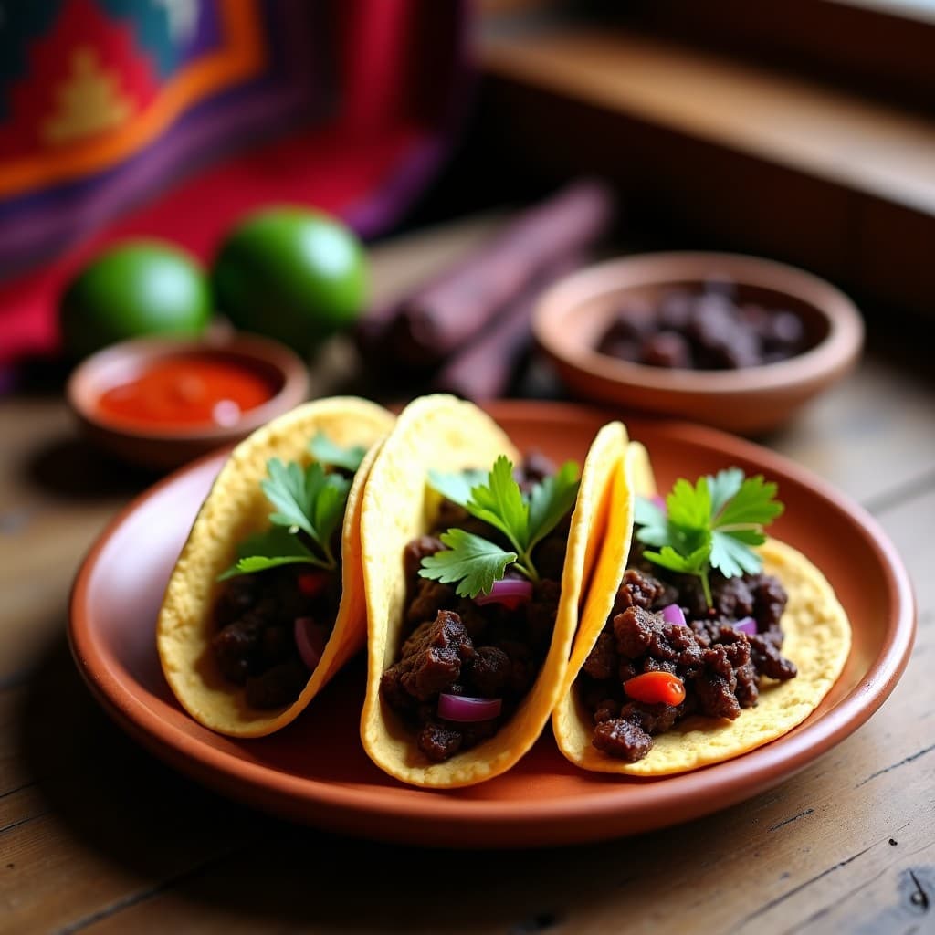 Tacos de Chuño con Carne de Res Deshidratada: Receta Boliviana Tradicional en 30 Minutos