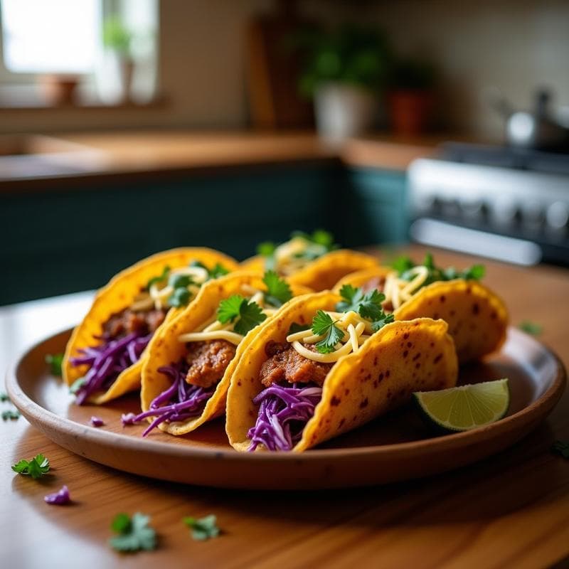 Tacos de Coliflor y Pulled Pork: Receta en Airfryer con Sabor Ahumado en 25 Minutos