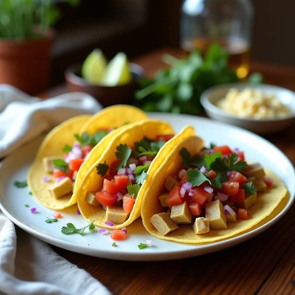 Tacos de Corazón de Alcachofa y Queso de Anacardos: Receta Vegana en Thermomix
