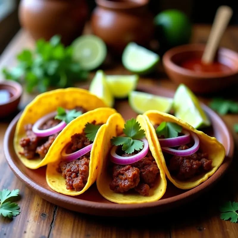Tacos de Cordero Adobado: Receta en Airfryer Sin Aceite y Ultra Sabrosa