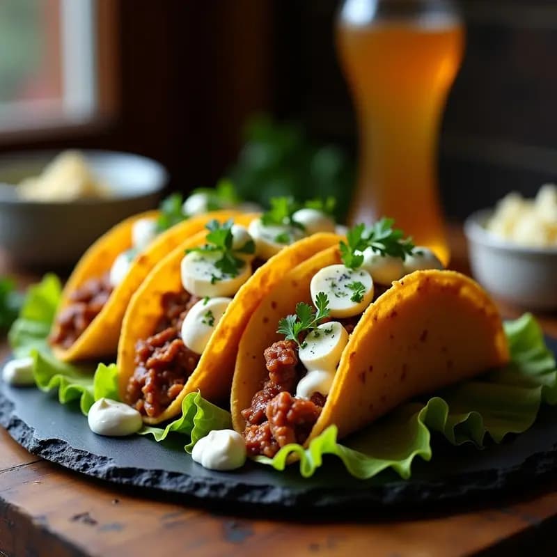 Tacos de Costilla de Cerdo Desmenuzada con Queso Azul: Receta de Cheat-Meal en Olla Lenta