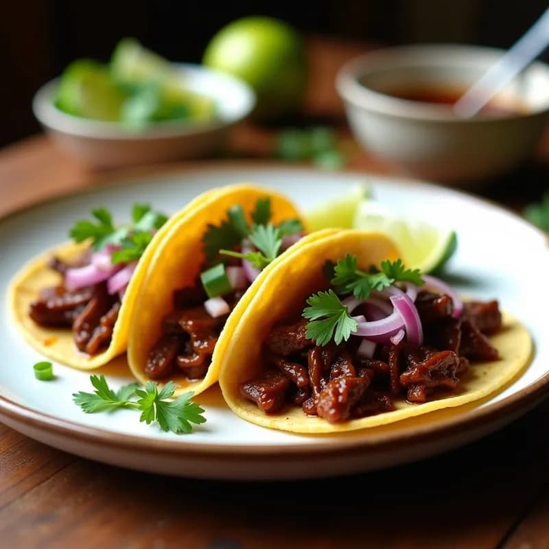 Tacos de Costilla de Res al Estilo Barbacoa: Receta en Olla Lenta y Jugosa en 6 Horas