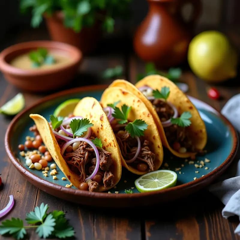 Tacos de Birria con Queso Azul: Receta de Autor a la Parrilla con Sabor Profundo
