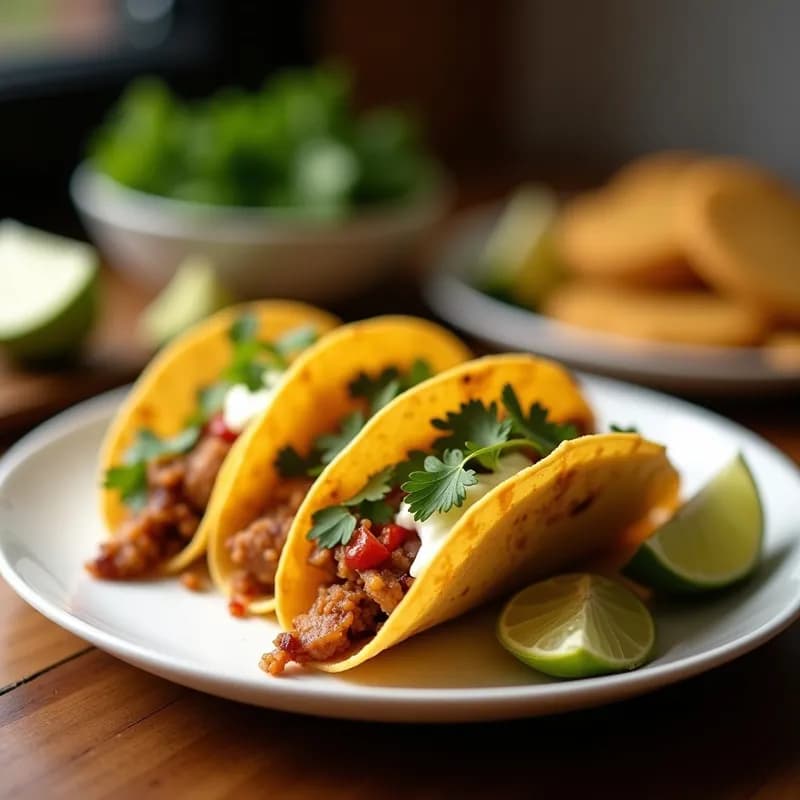 Tacos de Camelina Ahumada: Receta en Olla Lenta con Toque a Leña y Zero Aceite