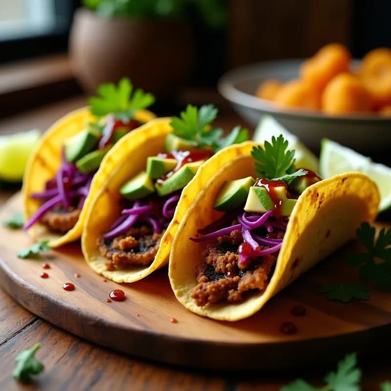Tacos de Hongo Maitake Crujientes: Receta en Airfryer con Textura Perfecta