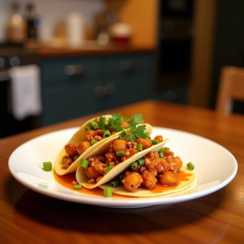 Tacos de Hongos Ostra al Umami: Receta Express en Airfryer con Sabor Profundo