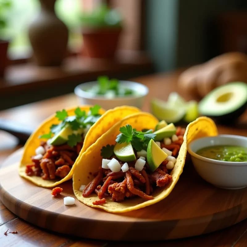 Tacos de Jackfruit Desmenuzada: Receta Vegana Estilo Carnitas en 30 Minutos